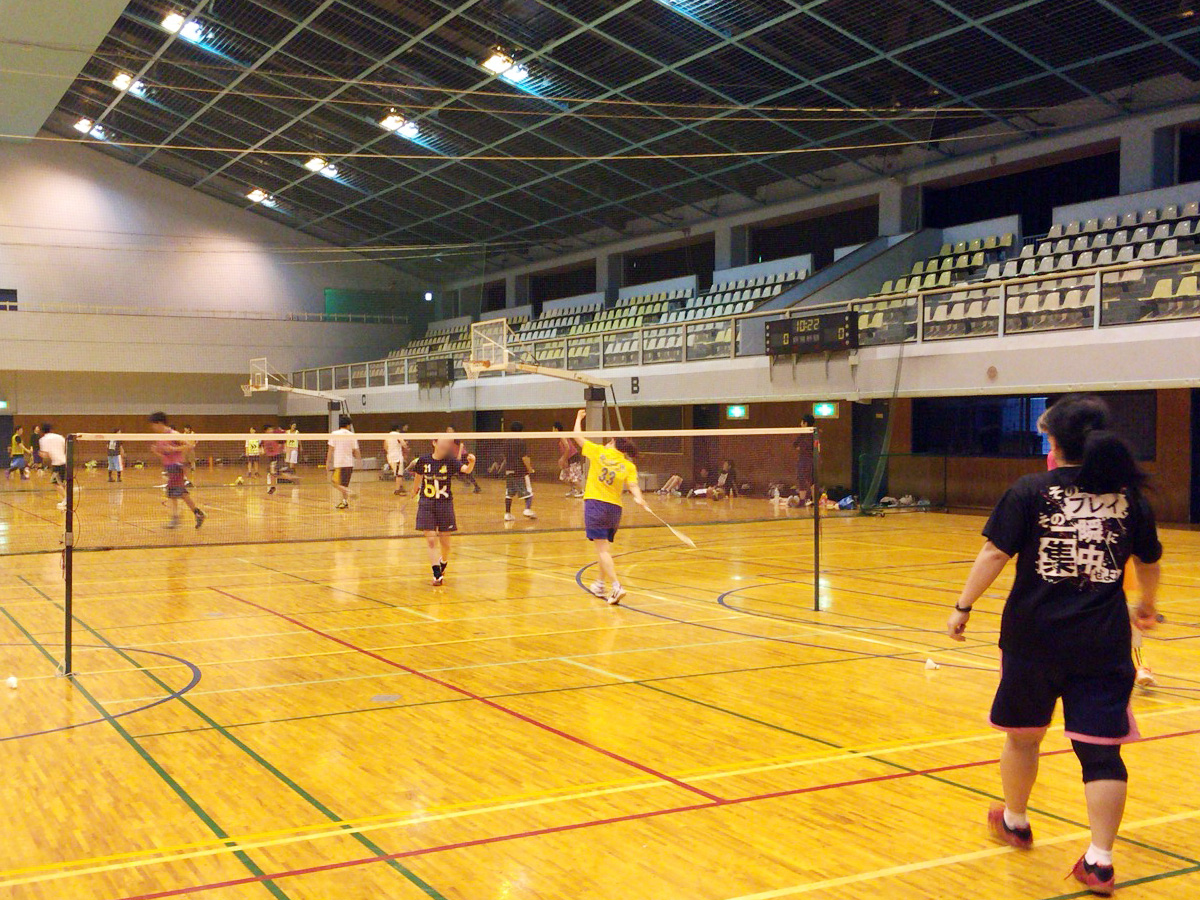 練習前のN練。本日のテーマは、「カットにチャレンジ！」です♪