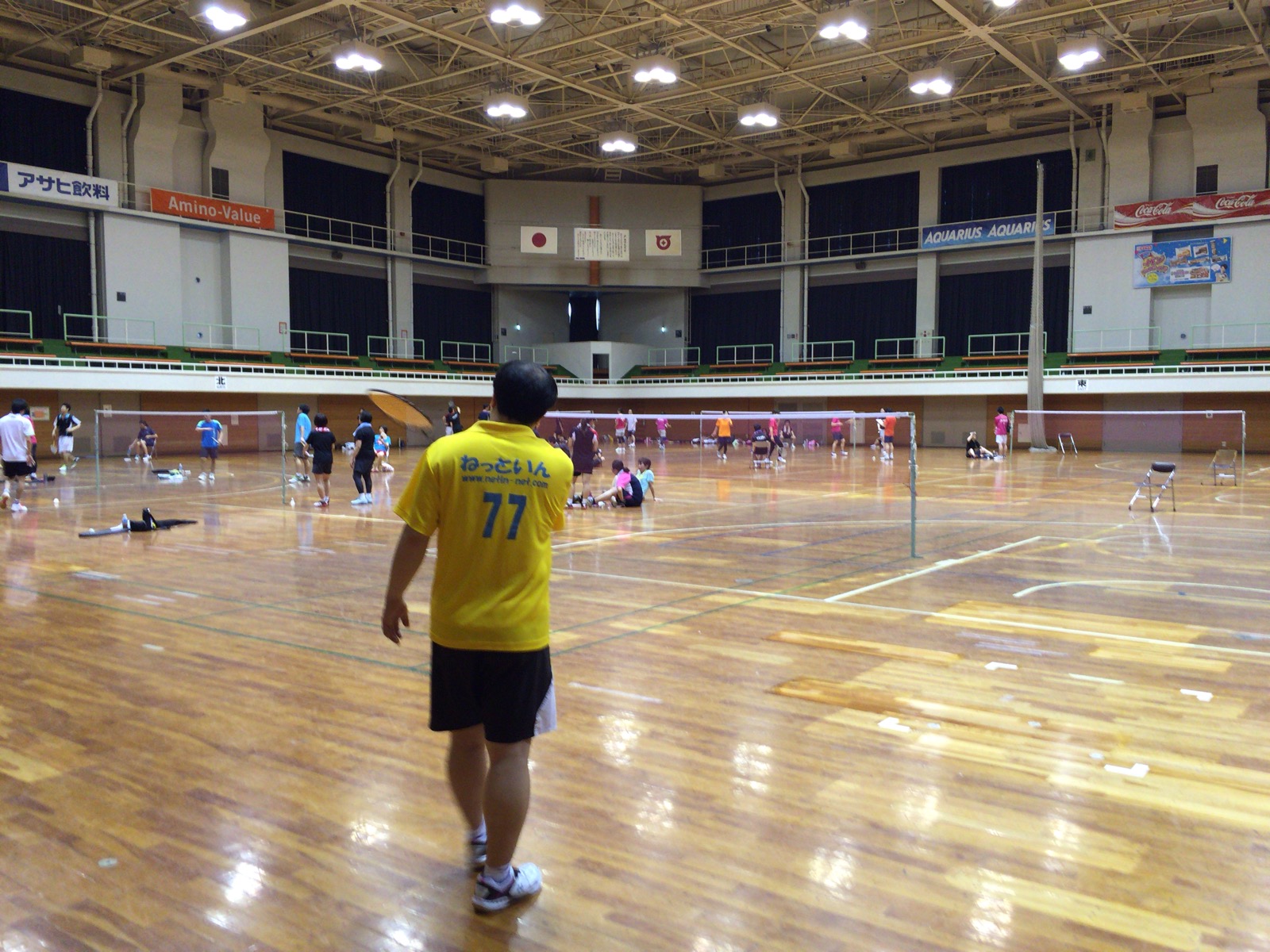 平成28年度 戸田市民体育祭バドミントン大会に参加してきました。